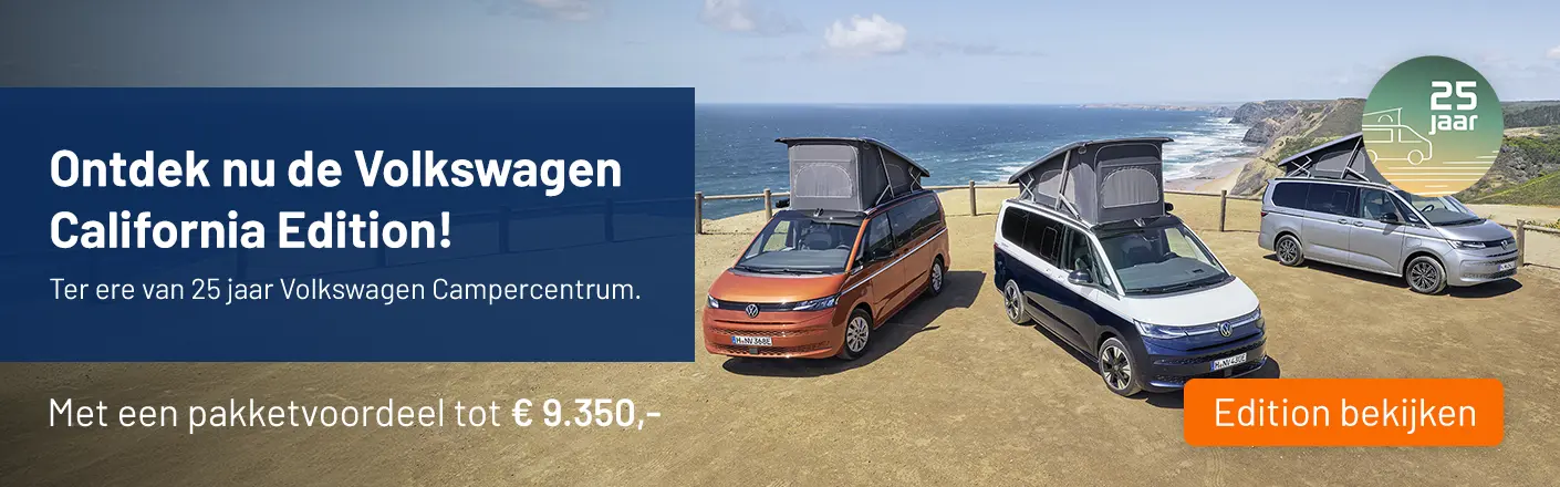 Ontdek de Volkswagen California Edition